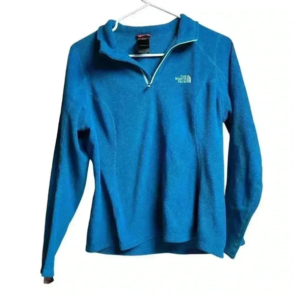 The North Face Fleece Women's Pullover Quarter Zip Polartec Classic Medium - Picture 1 of 10